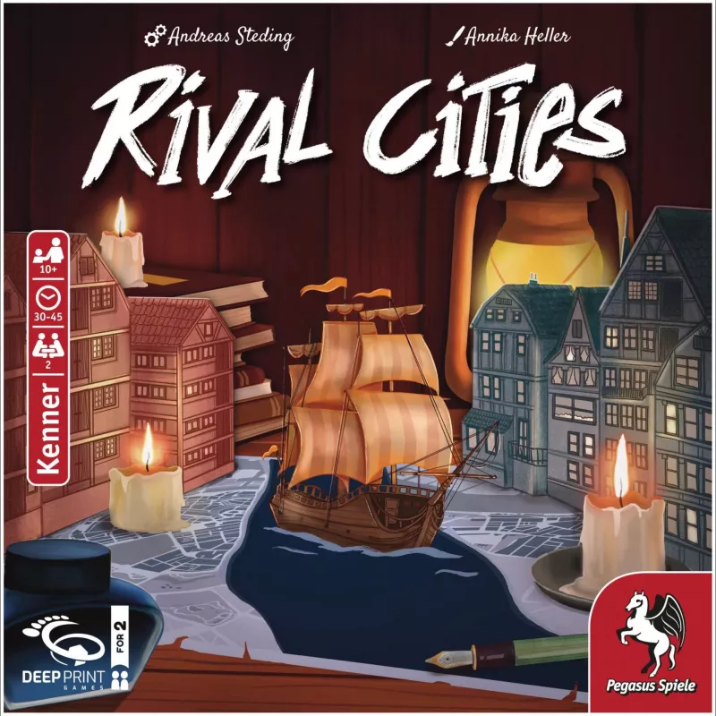 Deep Pint Games Rival Cities, seura­peli