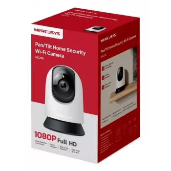Sisävalvontakamera MERCUSYS MC200 Full HD 1080p, 87° näkökenttä, 30 fps, yönäkö 12 m, MicroSD jopa 512 GB