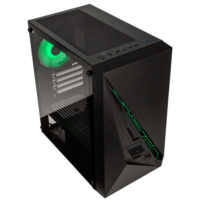 Tietokonekotelo Kolink Inspire K2 Plus ARGB Micro-ATX musta