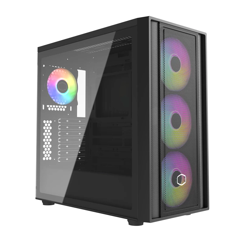 PC-kotelo Cooler Master MasterBox 600 Desktop musta