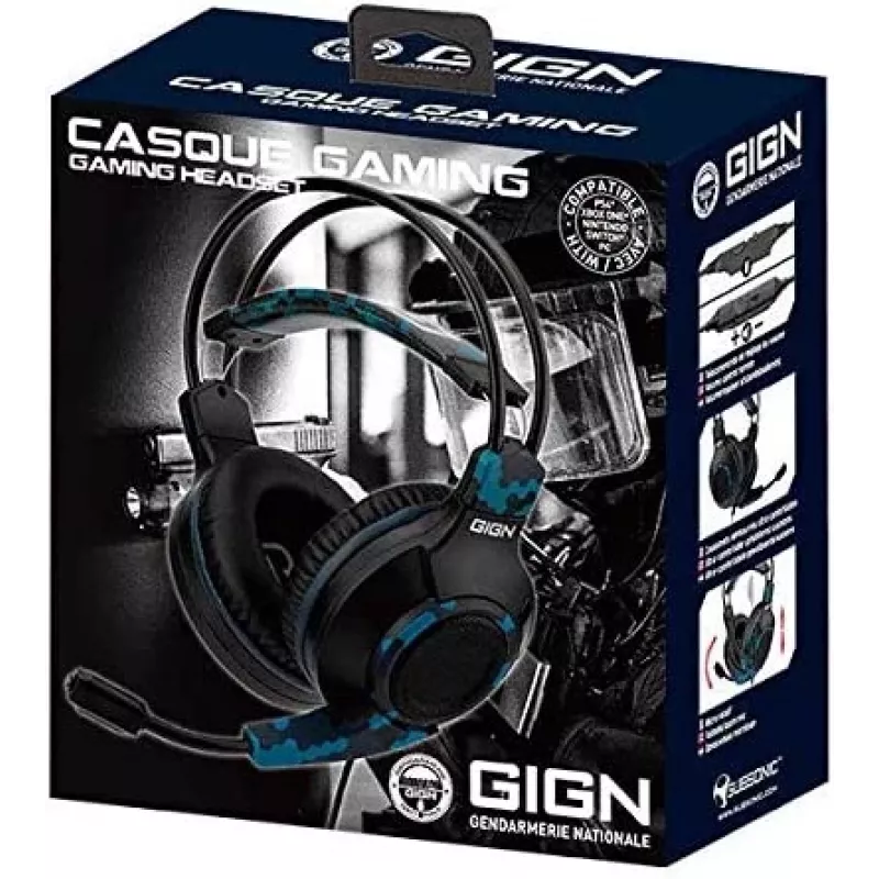 Kuulokemikrofoni Subsonic Tactics GIGN SA5580-G