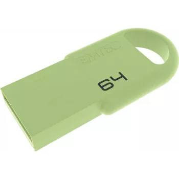 Emtec D250 Mini USB 2.0 -muistitikku 64 GB, vihreä