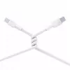 AUKEY CB-NAC1 valkoinen nailonkaapeli USB-C - USB-A
