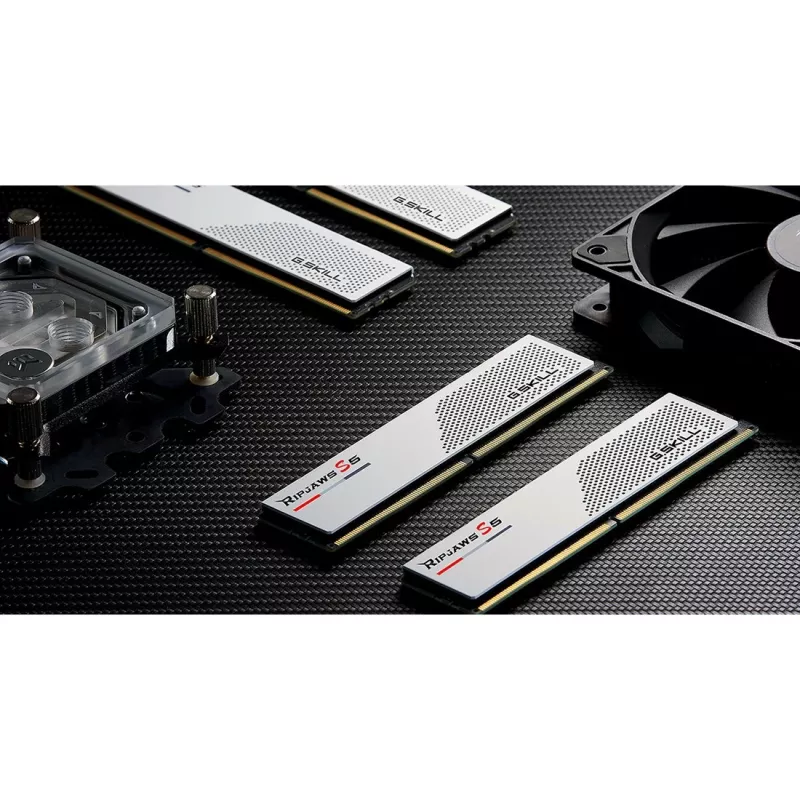 32GB 2x16GB Ripjaws S5 White DDR5-6000 CL32 RAM-muistisarja