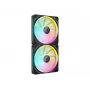 CORSAIR iCUE LINK LX140 RGB PWM kotelotuuletin, 140 mm, ARGB, (2 kpl), musta