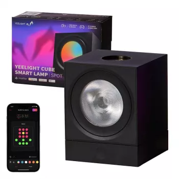 Pelivalopaneeli YEELIGHT SMART CUBE LIGHT SPOT perus (YLFWD-0008) musta