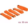 Tarranauha DeLOCK 18707 oranssi 5 kpl