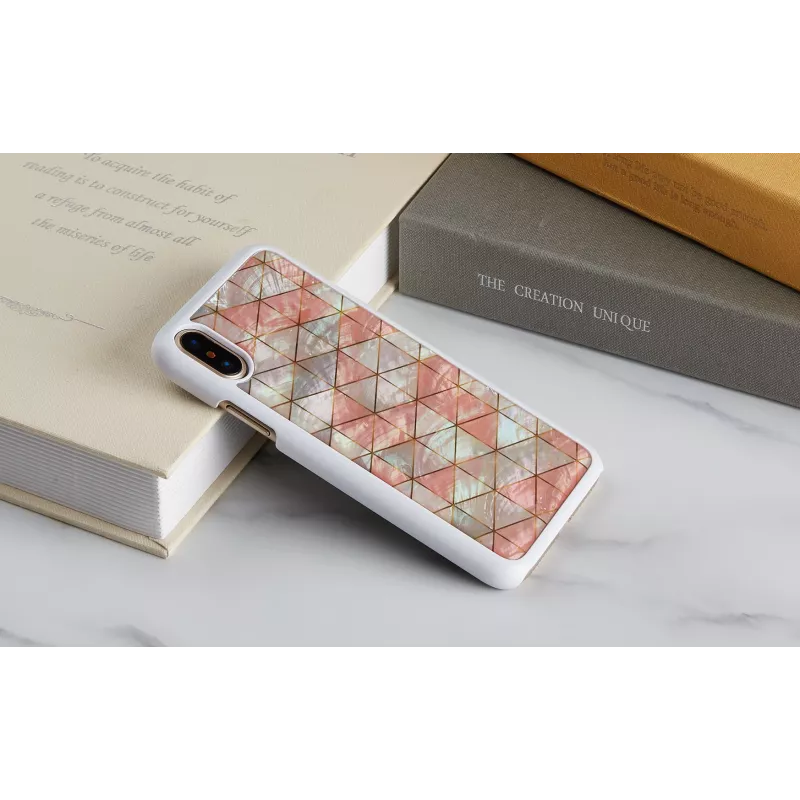 iKins Diamond White suojakuori iPhone XS/X:lle, K1628H