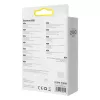 Baseus Crystal Shine CAJY000301 USB-C–Lightning-kaapeli, 20 W PD, 2 m, musta