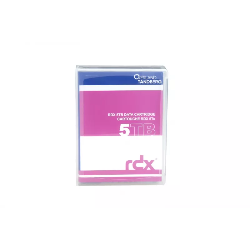 Overland-Tandberg 8862-RDX 5 TB RDX HDD -kasetti, musta (1 kpl)