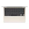 MacBook Air 13, Starlight, M4 (10-CPU/10-GPU), 16GB, 512GB, saksa, 35W Dual USB-C Port -virtalähde, MW103D/A