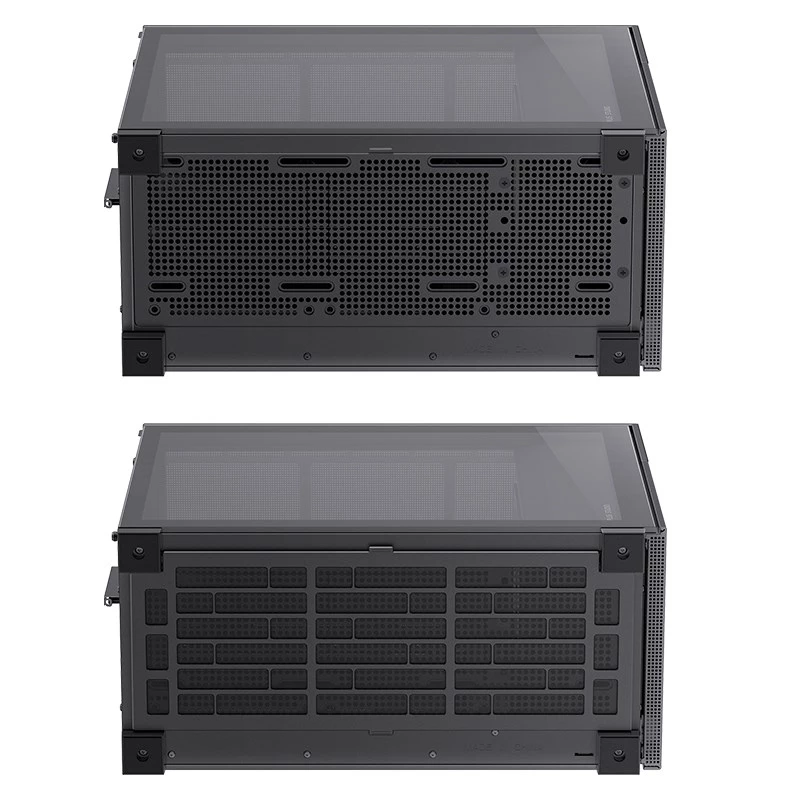Tietokonekotelo Jonsbo D41 MESH Midi Tower musta