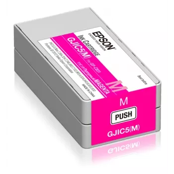 Epson GJIC5(M): värikasetti ColorWorks C831 -tulostimelle (magenta) (vähimmäistilausmäärä = 10)