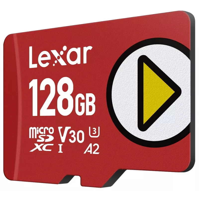 Lexar PLAY LMSPLAY128G-BNSNG 128 Gt microSDXC-muistikortti, UHS-I, luokka 10