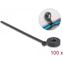 Kaapeliside DELOCK 18915 180×6 mm musta, nailon, 180 mm pituus, 6 mm leveys