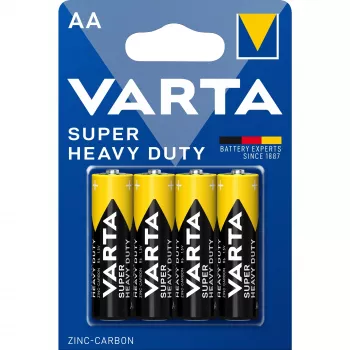 Varta SUPERLIFE AA sinkki-hiiliparisto 16,7 g 50,5 mm