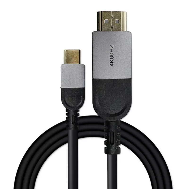 USB-C–HDMI-kaapeli QOLTEC 50438 — 2 m, 4K 60 Hz