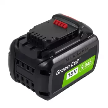 Green Cell akku DCB547 DeWalt XR -sähkötyökaluille 18V 9Ah/FLEXVOLT 54V 3Ah korvaa DCB547 DCB548