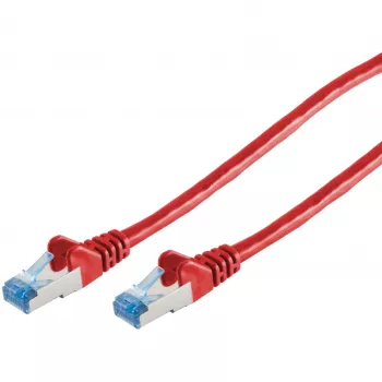 Verkkokaapeli S/CONN 75715-R punainen 5 m Cat6a S/FTP