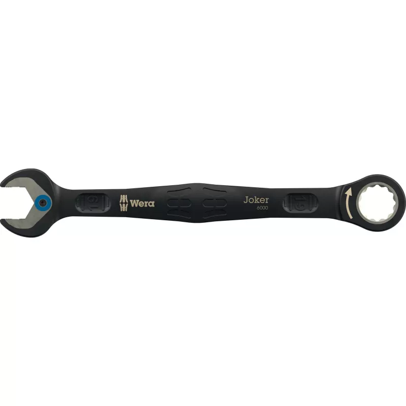 Wera 6000 Joker Black Edition räikkäyhdistelmäavainsarja, 11 kpl