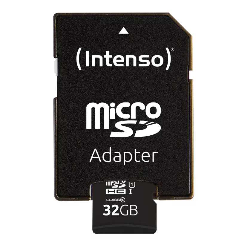 Flash-muisti Intenso 32 GB microSDHC UHS-I Class 10