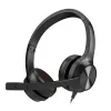 Creative 51EF0980AA000 Chat USB On-Ear-kuulokemikrofoni johdollinen stereo musta