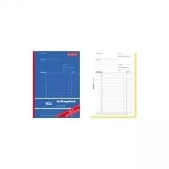Hallintokirja Herlitz 880427 sininen A4 80 arkkia