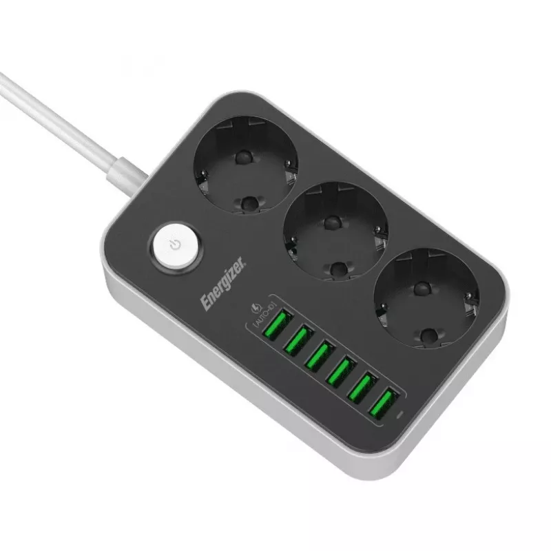Kannettava varavirtalähde Energizer EPB2500W01EU 2500 mAh USB-lähtö kompakti laturi