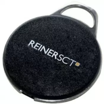 Reiner SCT timeCard Premium -transponderi 25 DES RFID-tarra musta 13,56 MHz IP65