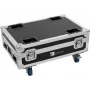 Roadinger Flightcase 4x AKKU BAR-6 Glow QCL Flex QuickDMX -laitteille, latausominaisuus