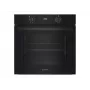 INDESIT-uuni | IO K55C B | 71 L | sähkö | katalyyttinen | elektroninen | korkeus 59,5 cm | leveys 59,5 cm | musta
