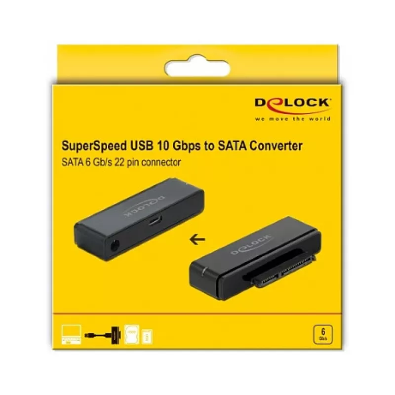 USB Type-C - SATA-muunnin DeLOCK 64188