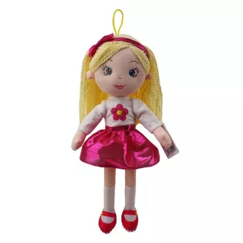 TULILO Eliza kangasnukke 38 cm pehmeä lelu leikkimiseen ja koristeluun