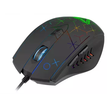 Tracer GAMEZONE XO - hiiri - USB - hiiri - optinen - 6 painiketta - musta