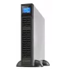 PowerWalker VFI 1000CRM LCD UPS keskeytymätön virransyöttö (UPS) kaksoismuunnos (online) 1 kVA 800 W 3 AC-lähtöä