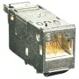 BTR E-DAT Cat.6A 8(8) RJ-45 liitäntämoduuli, hopea, 41,95×14,7×19,1 mm