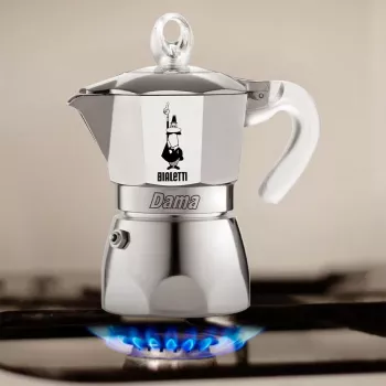 BIALETTI Dama Pure Ice 3TZ 0002273 kahvinkeitin – liesimokkapannu, 3 kupin tilavuus