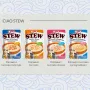 Märkäherkku kissoille INABA Ciao Stew kana & kampasimpukka pussi 40 g — viljaton, aikuinen, lihaisa