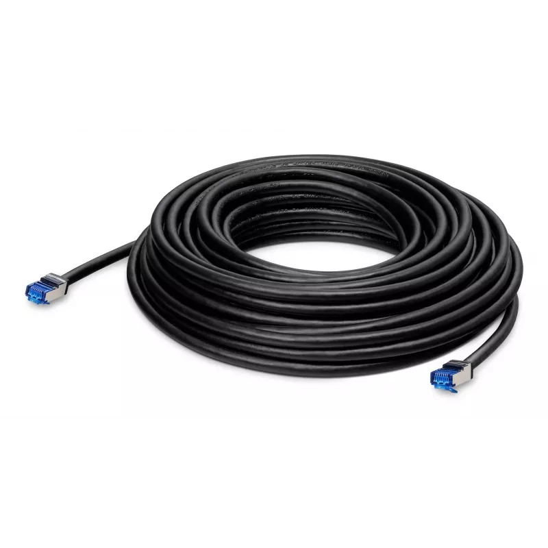 LANCOM Systems OW-602 — Cat6a S/FTP, RJ-45–RJ-45, 15 m, musta