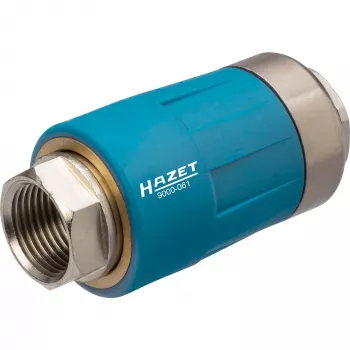 Turvaliitin Hazet 9000-061 1/4 tuuman, nimellispaine 10 bar, pneumaattinen pikaliitin