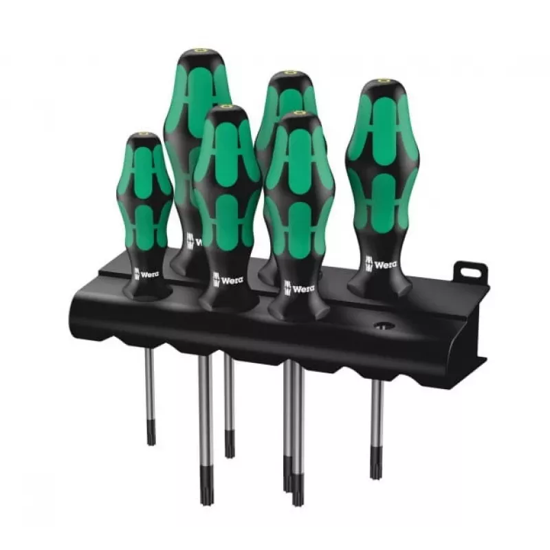 Wera 367/6 TORX BO -ruuvitalttasarja - 6 kpl - eristetty (05138250001)