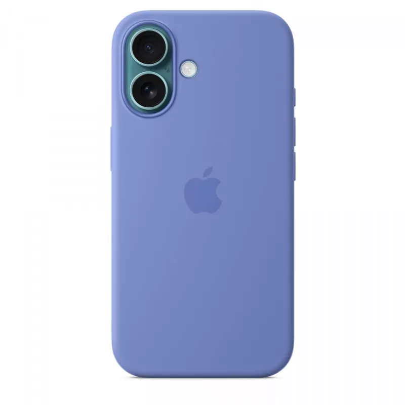 iPhone 16 silikonikotelo MagSafe-yhteensopiva - Periwinkle