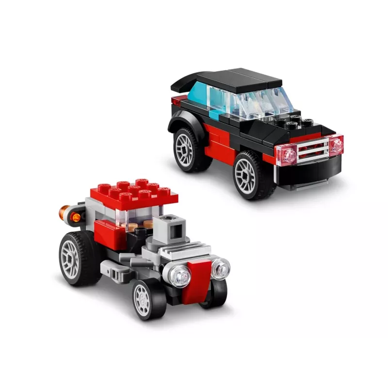 LEGO Creator 3-in-1 31146 Lavettikuorma-auto ja helikopteri