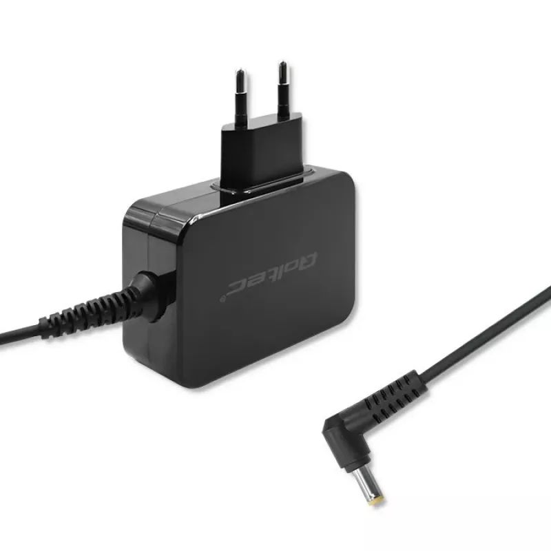 Virtalähde QOLTEC 45W 19V 2,37A 5,5x1,7 mm liittimellä
