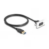DeLOCK Easy 45 -moduuli SuperSpeed USB USB 3.2 Gen 1 USB Type-A liitin–pistoke 1m