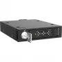 ICY DOCK - ToughArmor - MB601V5K-B - 1-paikkainen 2,5 U.2/U.3 NVMe SSD PCIe 5.0 -vaihtokehyskotelo ulkoiseen 3,5 tuuman asemapaikkaan (1 x MCIO 4i SFF-TA-1