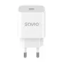 Seinäkiinnitteinen laturi 20W LA-09 USB-C QC, PD 3.0 Savio SAVLA-09