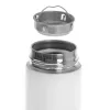 Adler | termospullo | AD 4506w | materiaali ruostumaton teräs/silikoni | valkoinen