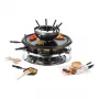 Unold 48726 raclette-grilli 8 henkilölle 1300 W musta, ruostumaton teräs