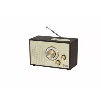 Radio OR Nightingale USB/BT tummanruskea